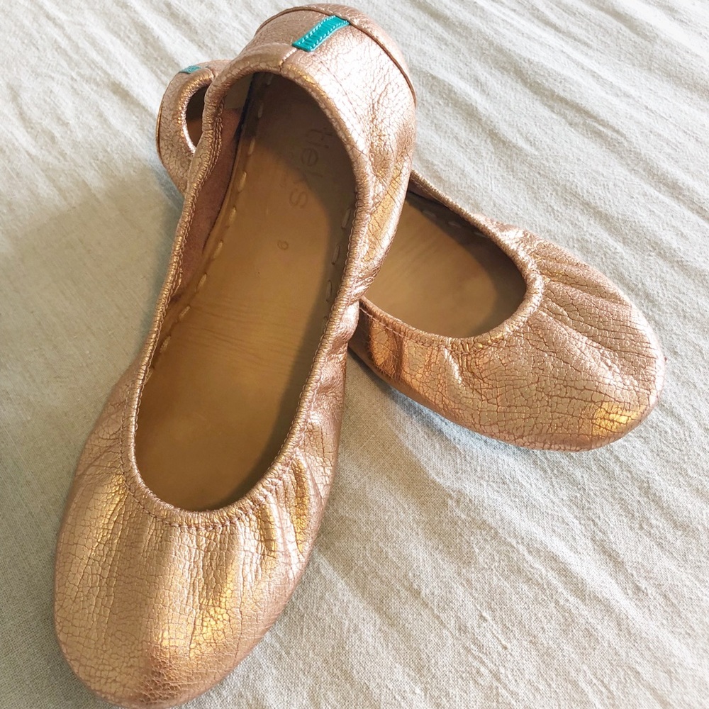 Tieks - Size 9 - Rose Gold